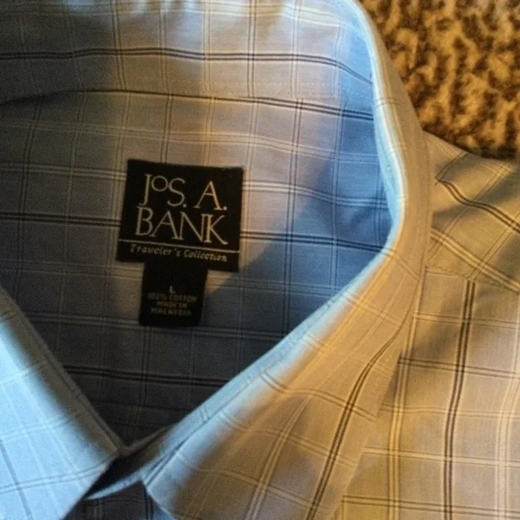 Joseph A. Bank Button Down Dress Shirt - Picture 3 of 6